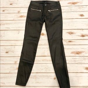 Victoria Beckham Coated Denim Jeans 24